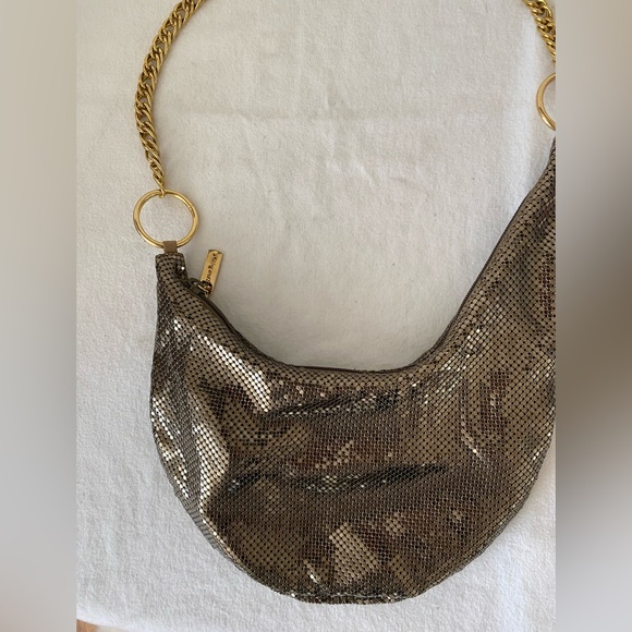 Whiting & Davis Other Whiting Davis Gold Mesh Shoulder Bag Gold